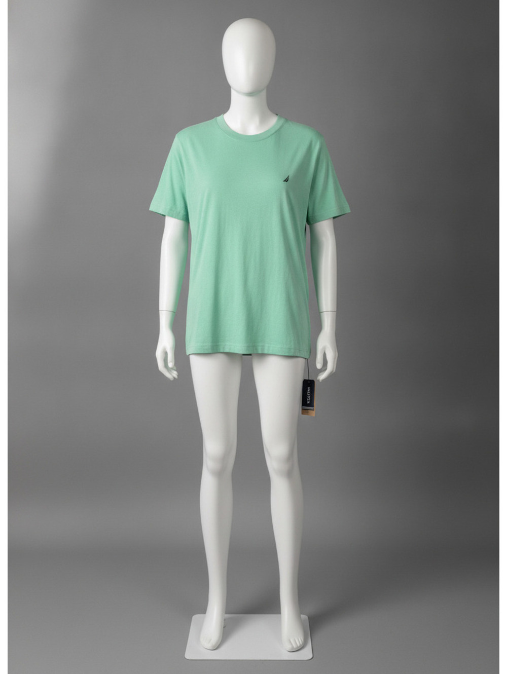 Nautica Men's Sleepwear T-Shirt XL Mint Green Cotton Blend